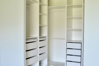 Voorbeeld inloopkast 